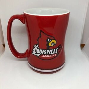 University Of Louisville Cardinals Red Coffee Tea Mug Collegiate Boelter Brands
